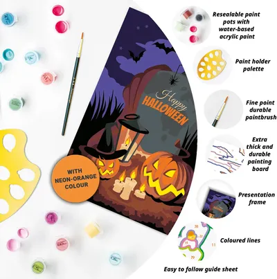 Malowanie Po Numerach Halloweenowy Nastrój RAVENSBURGER Creart 23713