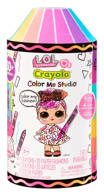 Zestaw Kreatywny L.o.l. Surprise Loves Crayola Color Me Studio Dla Dzieci