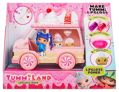Truck Lipgloss Yummiland Pojazd Kosmetyczny Dla Dzieci 541073 Euc