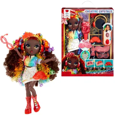 Lalka Fashion Rainbow High Iris Bow Kryształki Tęczowe Kreatywna