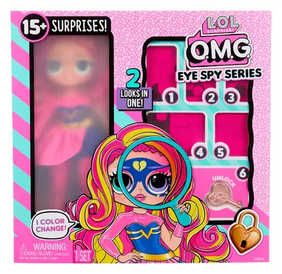 Lalka L.o.l. Surprise Omg Eye Spy Superhero Figurka Kolekcjonerska