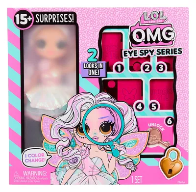 Lalka L.o.l. Surprise Omg Eye Spy Rockstar Kolekcjonerska Figurka