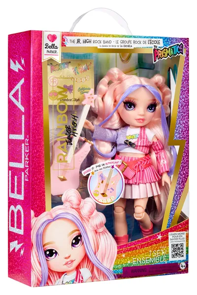 Lalka Rainbow High Junior High Bella Figurka Kolekcjonerska 565659 Euc