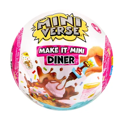 Miniverse Mini Foodie Diner S4 Zestaw Figurek Dla Dzieci