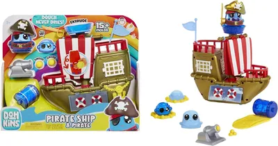 Piracki Statek Do Zabawy Figurki Piratów Dohkins Mga Playset