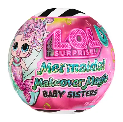 L.o.l. Surprise Mermaids Makeover Magic Baby Sisters Lalka 598787
