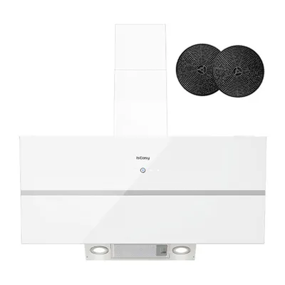 Okap Kuchenny ISEASY TV1390D4-CC-I2 90 cm - Biały