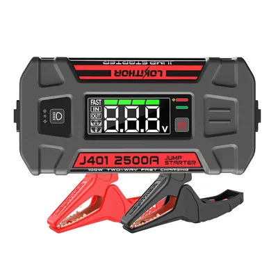 Jump Starter LOKITHOR J401 2500A 12V Powerbank Latarka