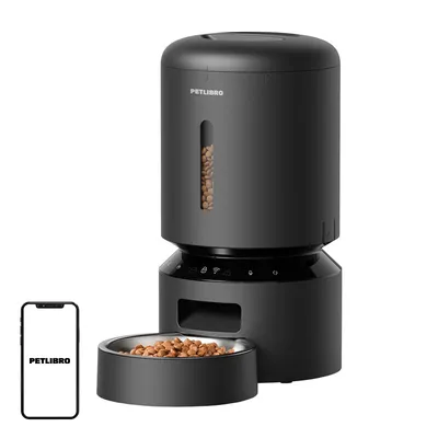 Dozownik Karmy PETLIBRO Granary Wi-Fi 5l - Czarny