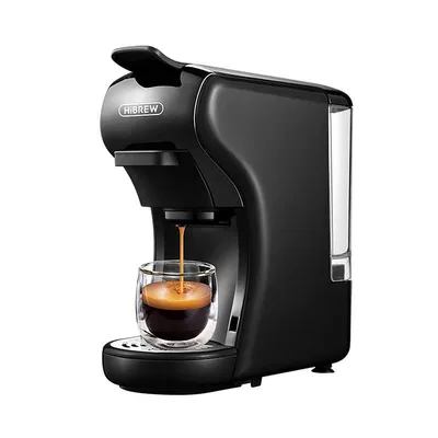 Ekspres Do Kawy HIBREW H1A 1450W Kapsułkowy 4w1 - Czarny