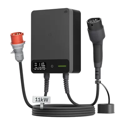 Ścienna Ładowarka Samochodowa DÉ Wallbox 11 kW 7 m