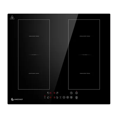 Płyta Indukcyjna AMZCHEF CE-FS-I72S-FFDD06 4 POLA 7200W - Czarna