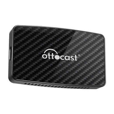 Adapter OTTOCAST CA400-S 4w1 Bezprzewodowy CarPlay Android Auto - Srebrny