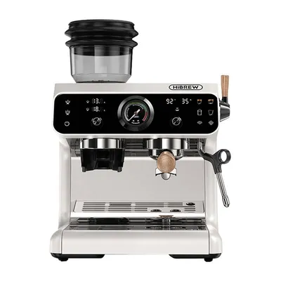 Ekspres Kolbowy HIBREW H7B 2800W Z Młynkiem - Czarny