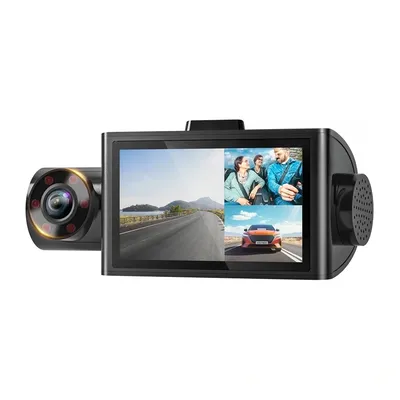 Wideorejestrator WOLFBOX I07 WIFI 2.5K + 1080P 3 Kamery