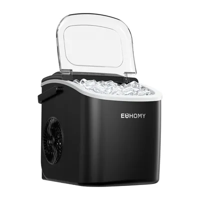 Kostkarka Do Lodu EUHOMY IM001 1,2l 12kg Dziennie - Czarna
