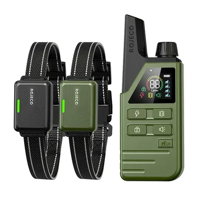 Obroża Treningowa ROJECO DOG800 - 2 szt Zasięg 300 m