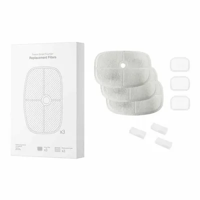 Filtry Wymienne PETONEER Smart Pet Fountain 3 szt. Do Poidła