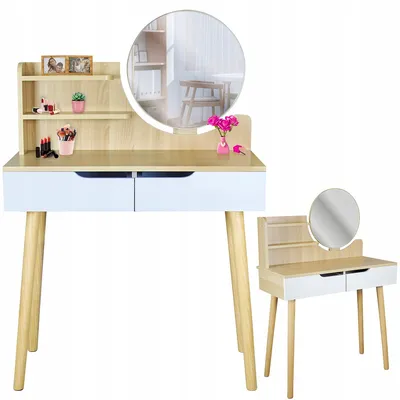 Toaletka SCANDI 2, 120x40x80 cm, Kolor Naturalny