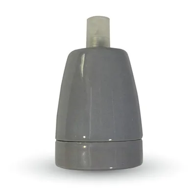 Oprawka Zwieszana Porcelanowa V-TAC E27 VT-799-GY 5 Lat Gwarancji - Szara