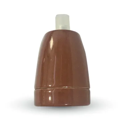 Oprawka Zwieszana Porcelanowa V-TAC E27 VT-799-BR 5 Lat Gwarancji - Brązowa