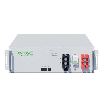 Magazyn Bank Energii V-TAC 100Ah 5,12KWH LIFEPO4 Rack VT-51201-W 10 Lat Gwarancji - Biały