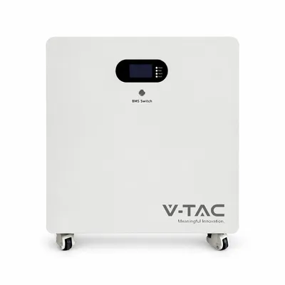 Magazyn Bank Energii V-TAC 16.07KWH 51.2V 314Ah 150A LIFEPO4 LV LFP Na Kółkach VT-48290 10 Lat Gwarancji