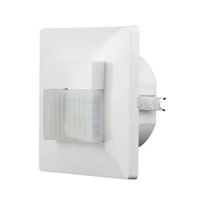 Czujnik Ruchu Podtynkowy IR 200W Podczerwień V-TAC VT-81009 5 Lat Gwarancji - Biały