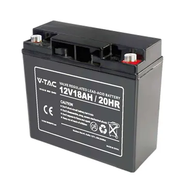 Akumulator Żelowy Bezobsługowy 12V 18Ah V-TAC M5 180X77X168(168)MM VT-12-18 5 Lat Gwarancji