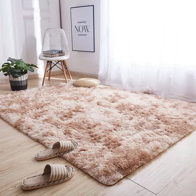 Dywan Shaggy Ombre 300x250 cm Do Salonu I Sypialni - Camel