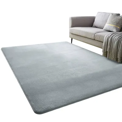 Dywan Polar 300x200 cm Do Salonu I Sypialni - Srebrny