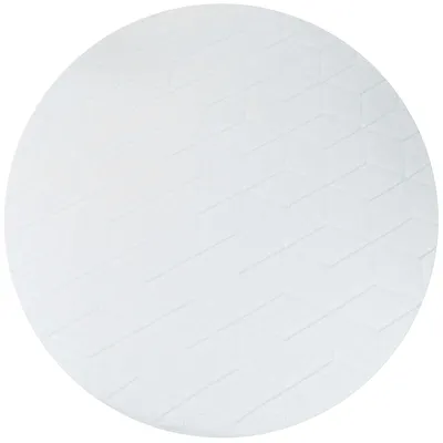 Dywan Okrągły Rabbit 200 cm Pluszowy Miękki Do Salonu - White