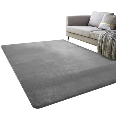 Dywan Polar 170x120 cm Do Salonu I Sypialni - Szary
