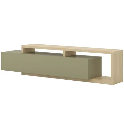 Komoda RTV TABO BT40 Dąb Lindberg / Eukaliptus
