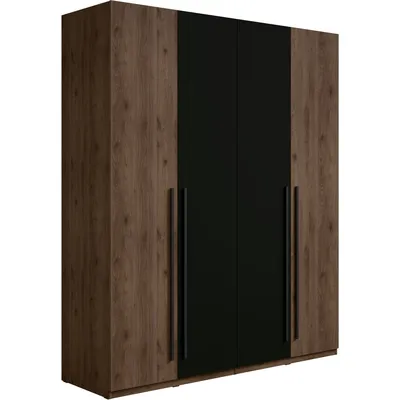 Szafa 180 MARGHERA 20 Orzech Elegant / Czarny Onyx