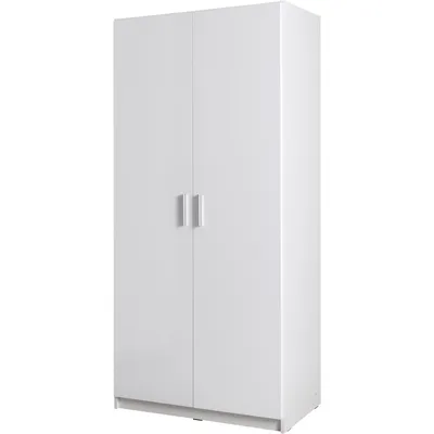 Szafa 91cm PARMA 02 Biały Alpejski / Biały Połysk