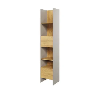 Regał 45 Silk Flou/Hikora Naturalna TEEN FLEX TF02