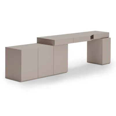Meble Młodzieżowe WOOW SET 06l Szampański / Clay Grey