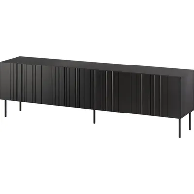 Komoda RTV ISOLA 200 Czarny Mat