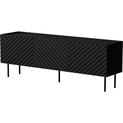 Komoda RTV TESSI 165 3D - Czarny