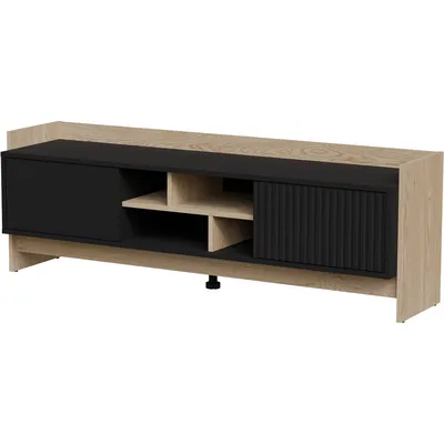 Komoda RTV PORTOS 150 Dąb Cremona / Czarny