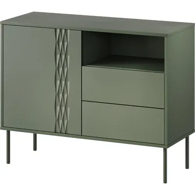 Komoda TIFFANY 1D2S Zieleń Mat