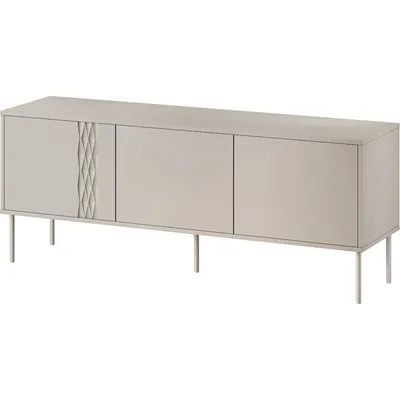 Komoda RTV TIFFANY 150 Beż Mat