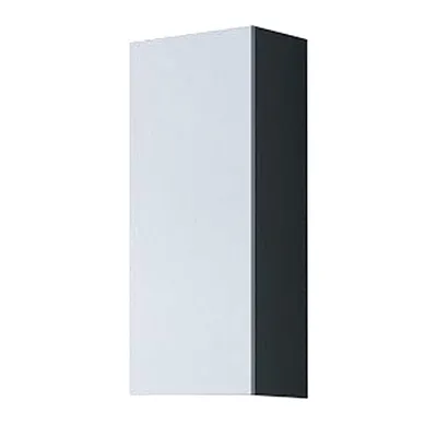 Witryna Wisząca Pełna 90 GOVI GREY B VG5 Szary / Biały Połysk WYPRZEDAŻ