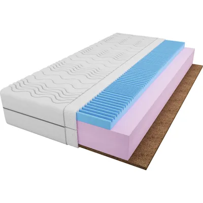 Materac Piankowy + Kokos 70x200 CYRIL BLANC