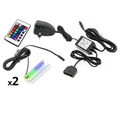 Oświetlenie LED Na 2 Półki RGB
