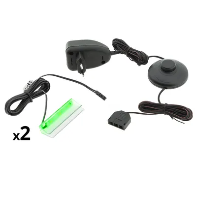 Oświetlenie LED Na 2 Półki - Zielone