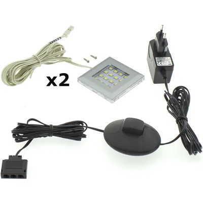 Oświetlenie LED QUATRO 2P - Białe