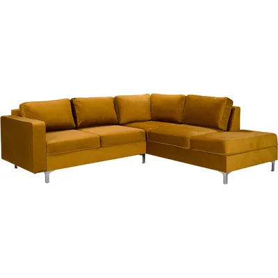 Narożnik ORLEAN VELVET Tiffany 08 Prawy