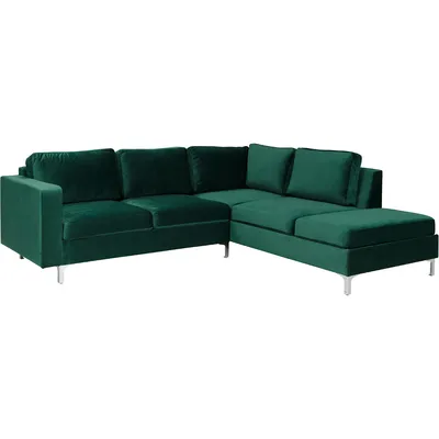 Narożnik ORLEAN VELVET Tiffany 10 Prawy
